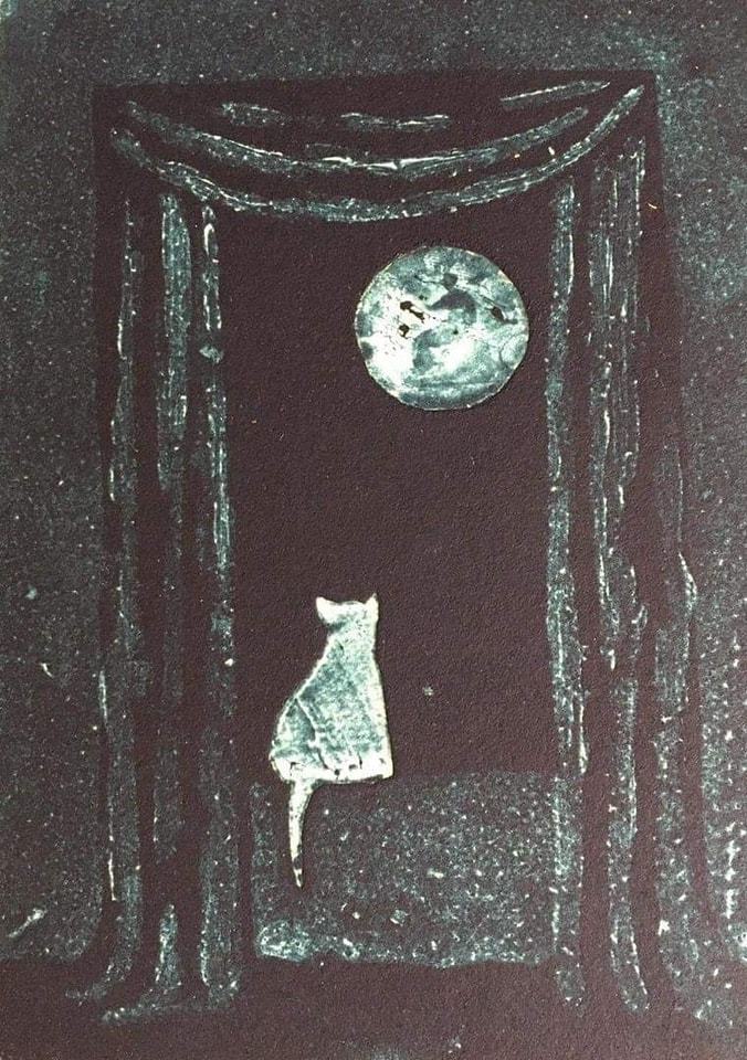 The Cat and The Moon by Edward Gorey